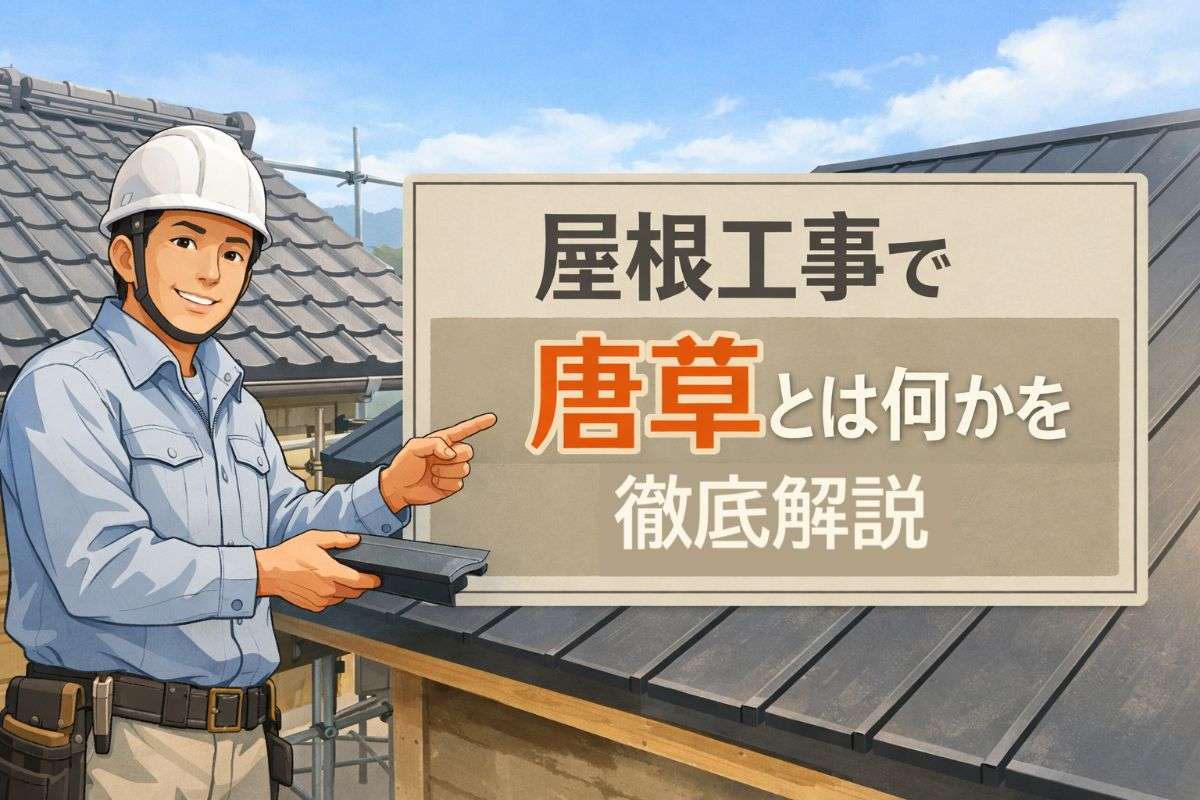 屋根工事で唐草とは何かを徹底解説｜役割・劣化サインと選び方ガイド
